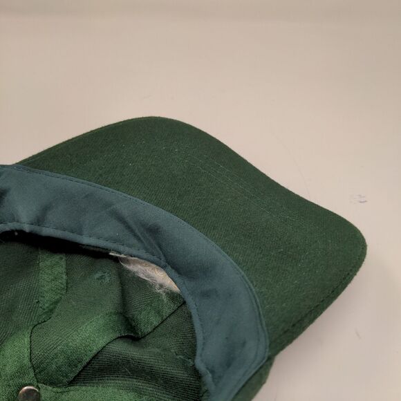 Longaberger Men's Slideback Hat Cap Green Embroidered Logo Spell Out - Picture 9 of 10